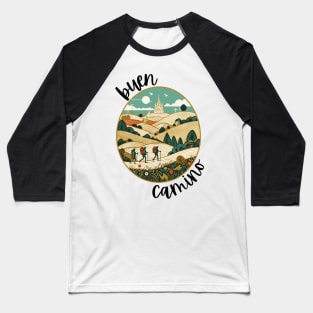 Buen Camino! El Camino de Santiago de Compostela - The Way of Saint James - Peregrino Pilgrim - Camino Frances Ingles Primitivo Shirt, Hoodie, Mug, Tote, Souvenir, etc Baseball T-Shirt